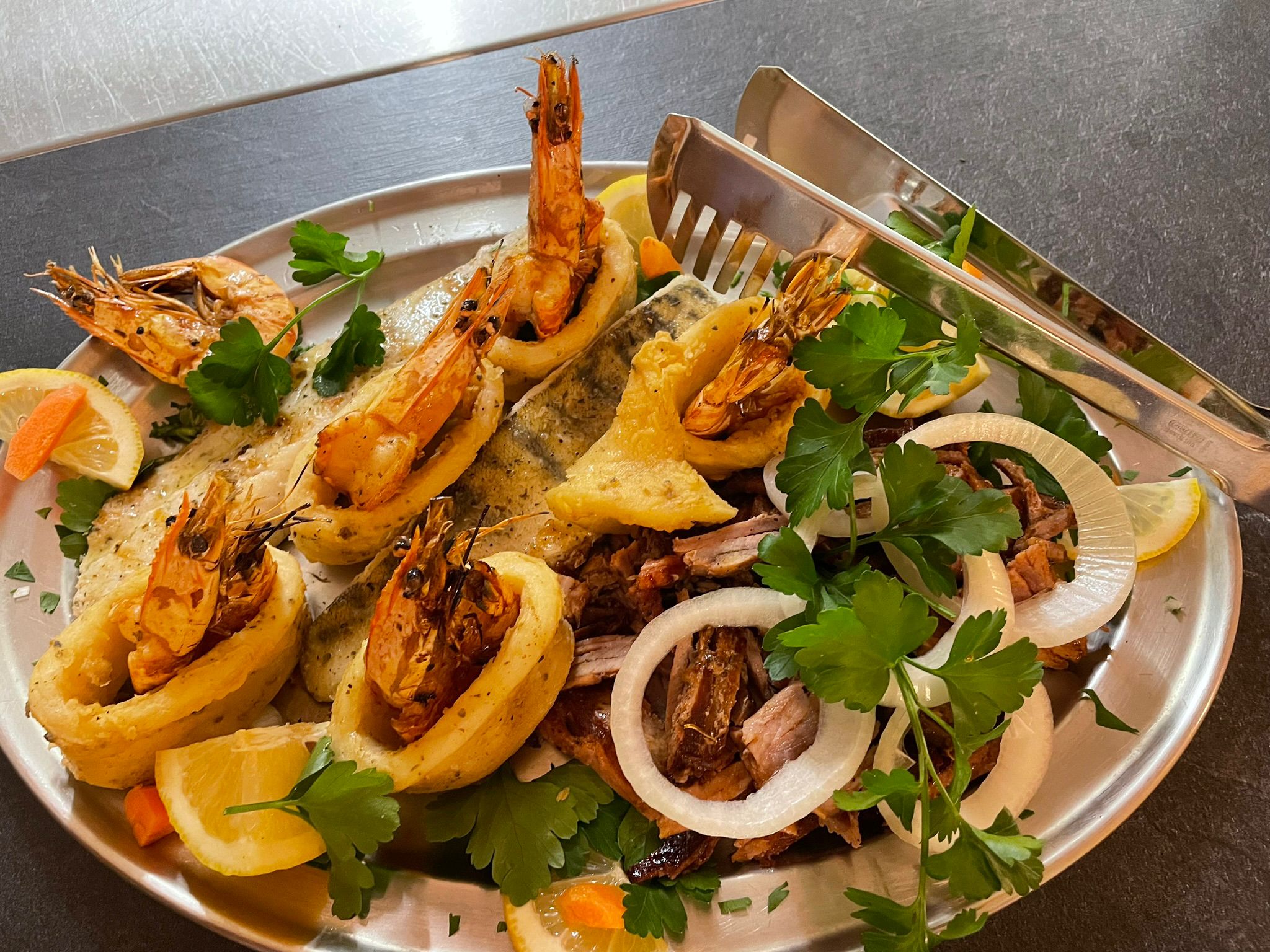 Griechische Vorspeisenplatte