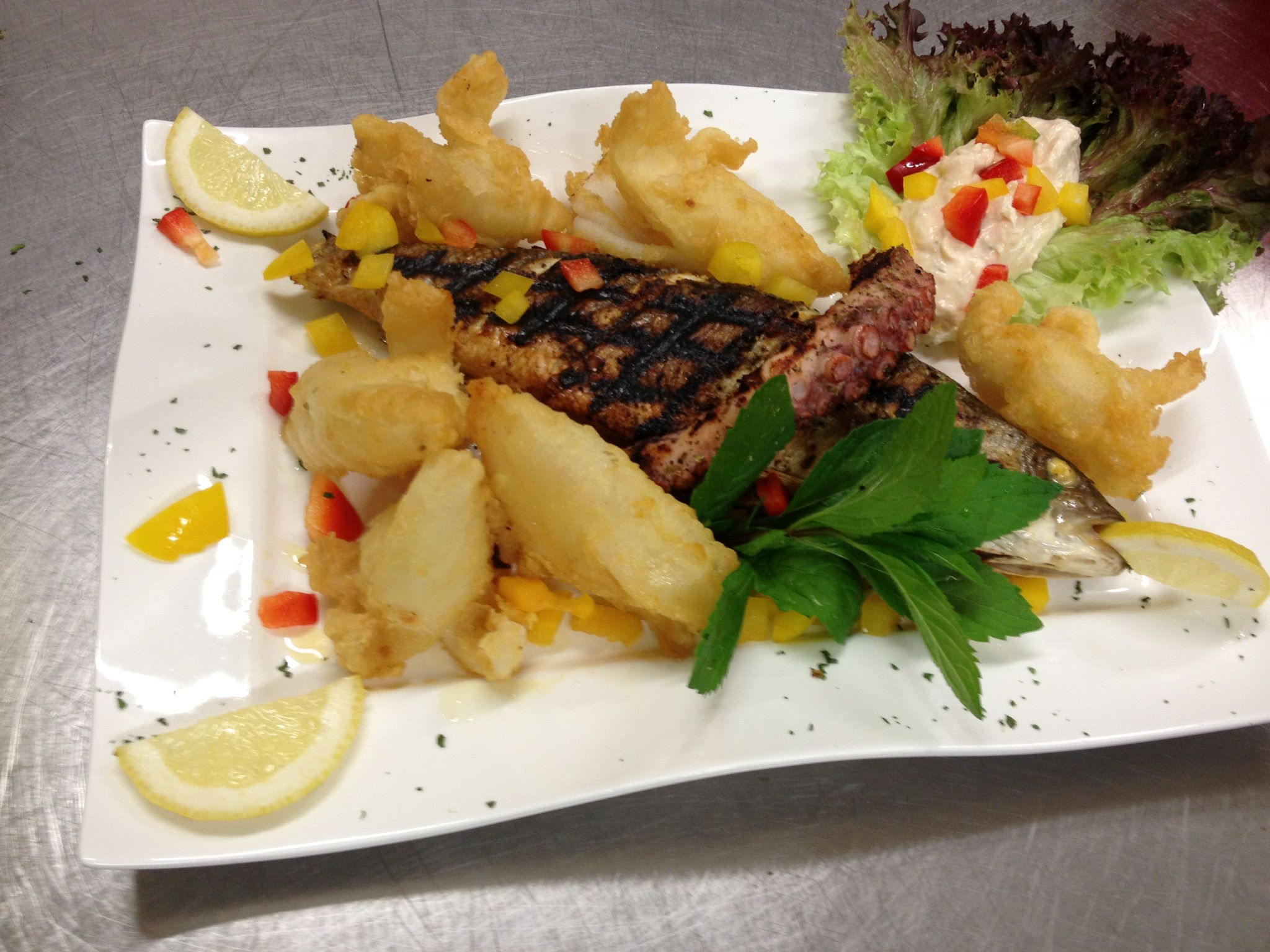 Griechische Vorspeisenplatte